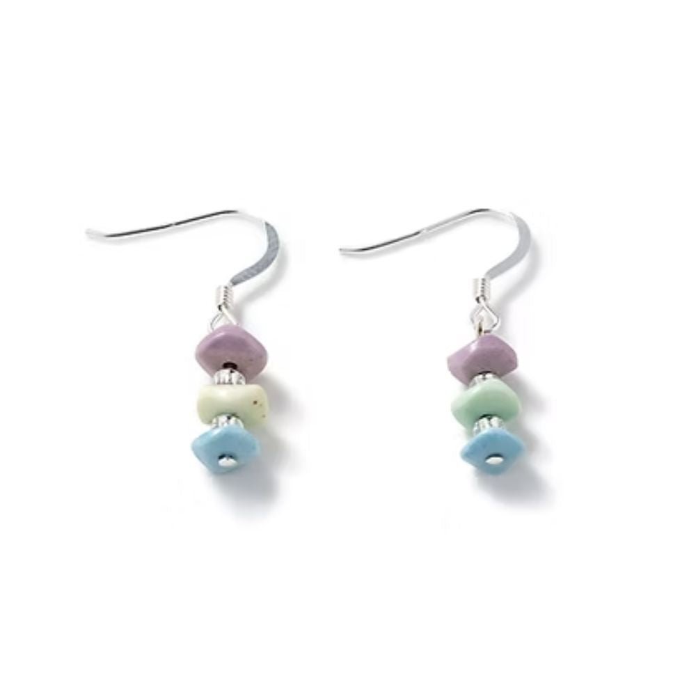 Carrie Elspeth Summer Agate Waves Earrings - Old Railway Line Garden Centre