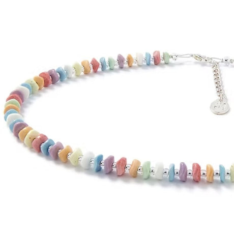 Carrie Elspeth Summer Agate Waves Full Necklace - Old Railway Line Garden Centre