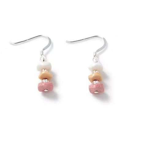 Carrie Elspeth Warm Summer Agate Waves Earrings - Old Railway Line Garden Centre