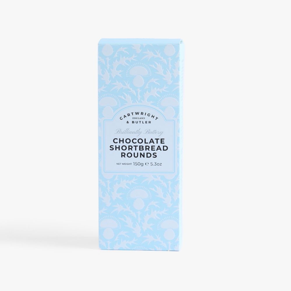 Cartwright & Butler 150g Chocolate Shortbread Rounds Biscuits