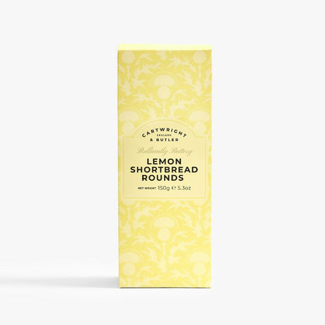 Cartwright & Butler 150g Lemon Zest Shortbread Rounds Biscuits