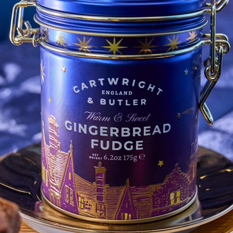 Cartwright & Butler 175g Night Before Christmas | Gingerbread Fudge in Tin