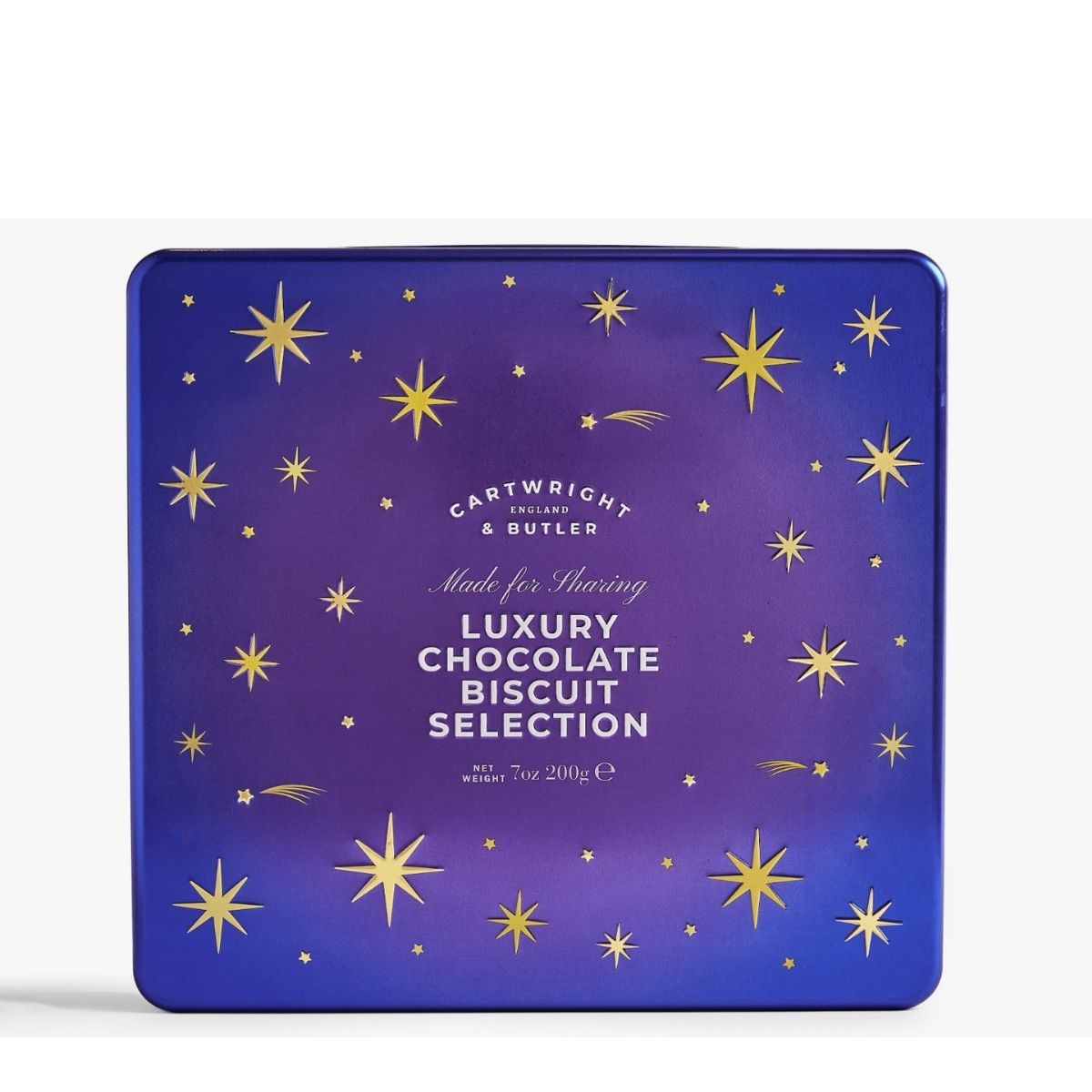 Cartwright & Butler 200g Night Before Christmas | Luxury Chocolate Biscuit Assortment Tin