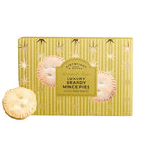 Cartwright & Butler 340g Luxury Brandy Mince Pies | Gold Christmas Carton