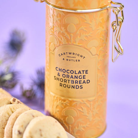Cartwright & Butler 150g Chocolate & Orange Shortbread Rounds