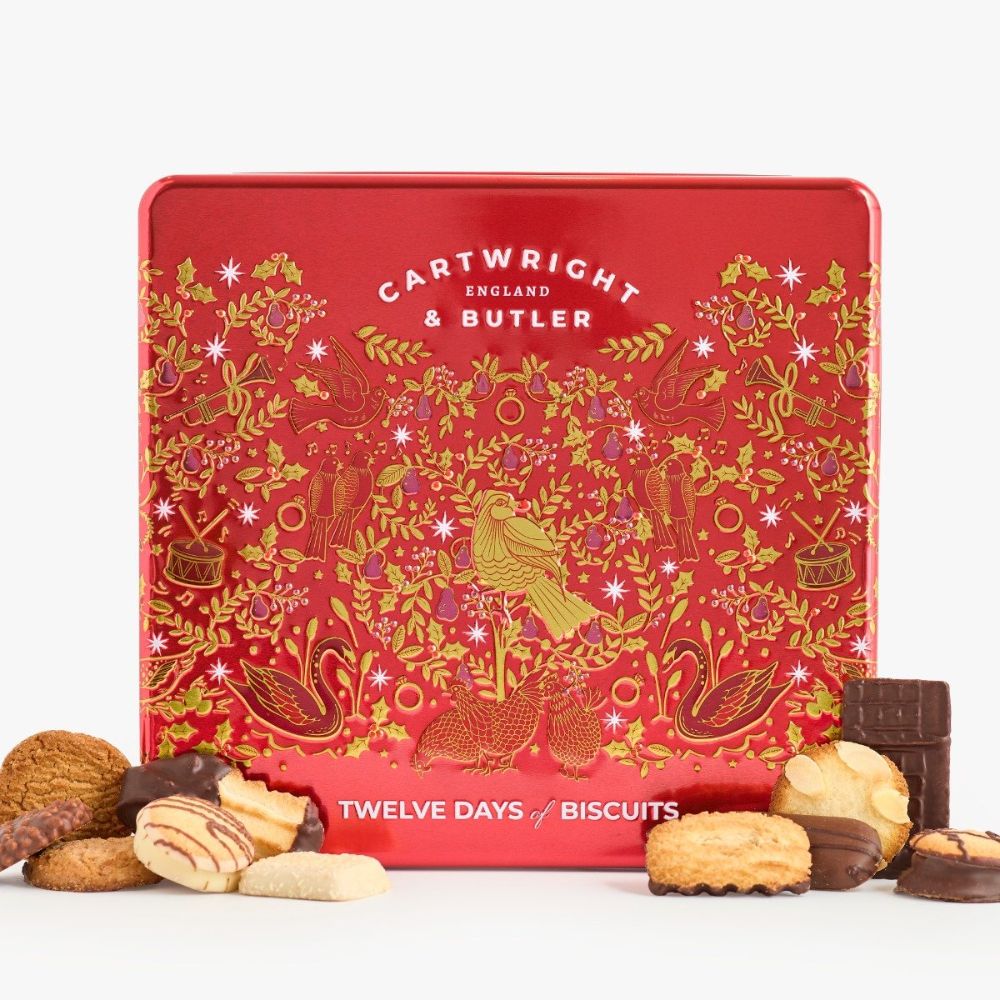 Cartwright & Butler 200g 12 Days of Christmas - Chocolate Biscuit Selection