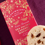 Cartwright & Butler 200g 12 Days of Christmas - Salted Caramel Biscuits in Carton