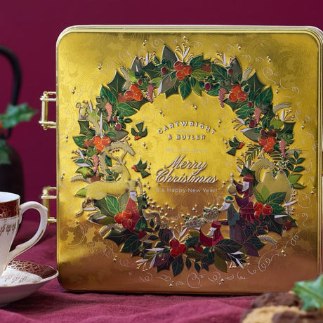 Cartwright & Butler 390g Christmas Tea Time Selection Tin
