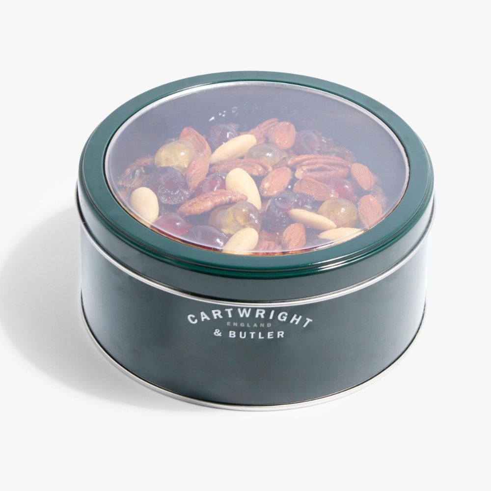 Cartwright & Butler 700g Decorated Jewel Fruit Cake in Round Tin