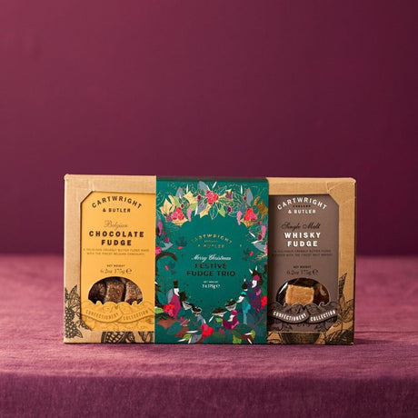 Cartwright & Butler Festive Trio of Fudge