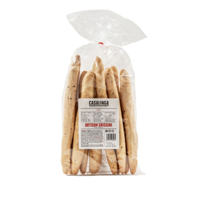 Casalinga 200g Grissini Italian Artisan Breadsticks - Old Railway Line Garden Centre