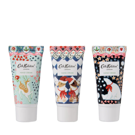 Cath Kidston The Christmas Journey Red Berry & Cedar Hand Cream Trio
