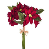 CB Imports 32cm Poinsettia Bunch