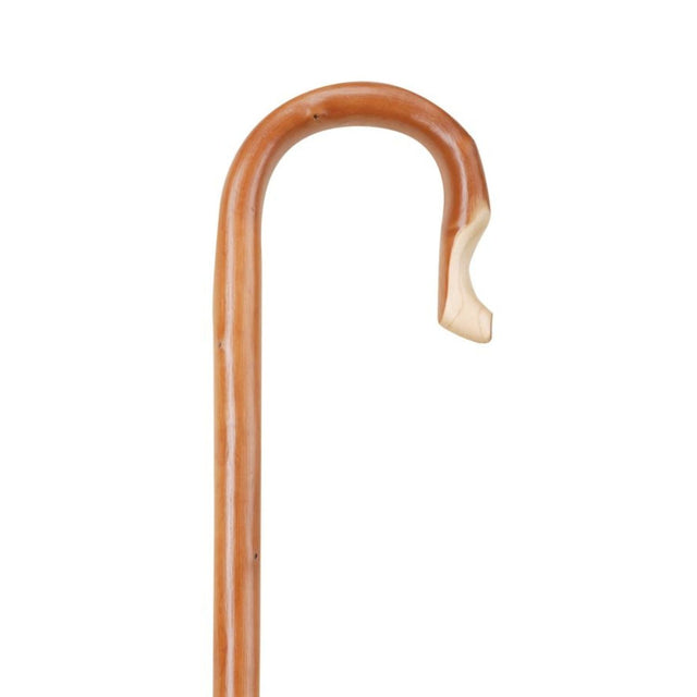 Charles Buyers 4ft 6" Chestnut Shepherds Crook Walking Stick - 25 - Old Railway Line Garden Centre