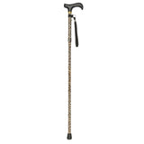 Charles Buyers 92cm Leopard Print Folding Stick