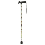 Charles Buyers 98cm Garden Birds Pattern Adjustable Stick With Gel Grip Handle