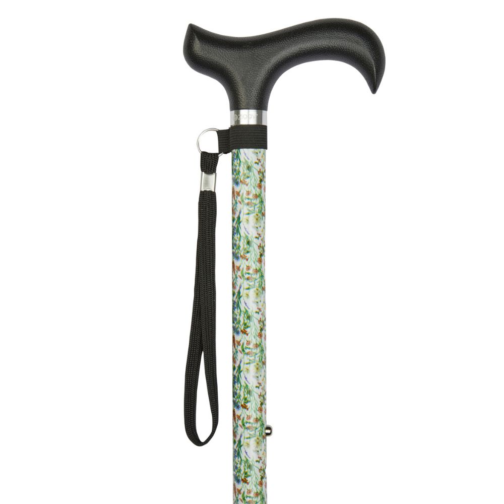 Charles Buyers 98cm Wild Flowers Pattern Adjustable Stick