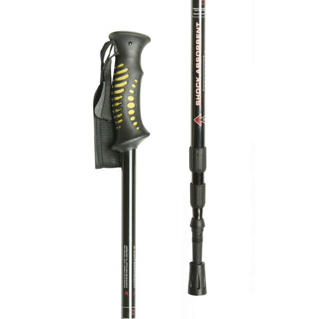 Charles Buyers Adjustable Contours Hiker Walking Stick - Black - Old Railway Line Garden Centre