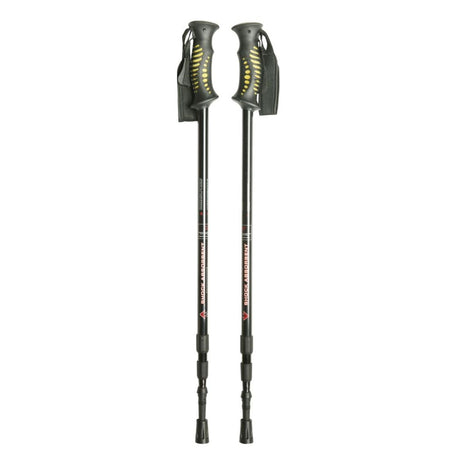 Charles Buyers Adjustable Contours Hiker Walking Stick - Black - Old Railway Line Garden Centre