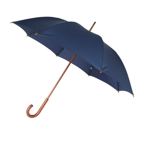 Charles Buyers Blue Crook Handle Umbrella