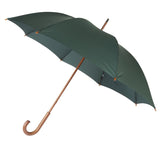 Charles Buyers Crook Handle Umbrella - Green - Old Railway Line Garden Centre