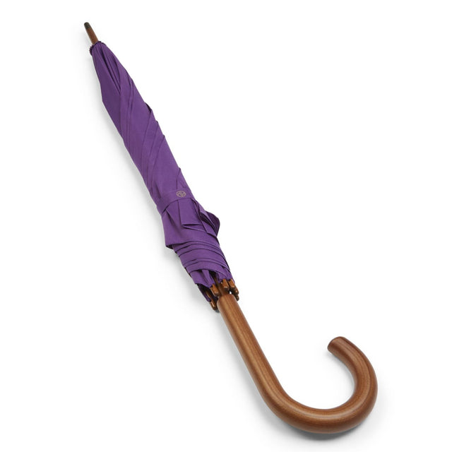 Charles Buyers Crook Handle Umbrella - Purple - Old Railway Line Garden Centre