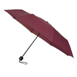 Charles Buyers Mini Fold Ziggy Umbrella - Burgundy - Old Railway Line Garden Centre