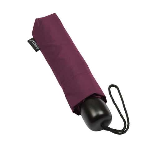 Charles Buyers Mini Fold Ziggy Umbrella - Burgundy - Old Railway Line Garden Centre