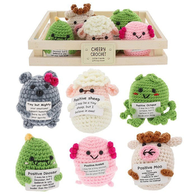 Cheery Chums Crochet Critters Ornaments - (Choice of 6) - Old Railway Line Garden Centre