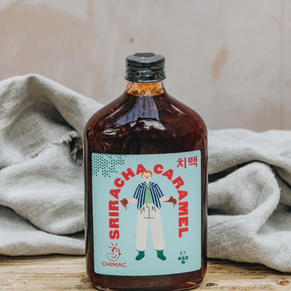 Chimac 415g Sriracha Caramel Sauce - Old Railway Line Garden Centre