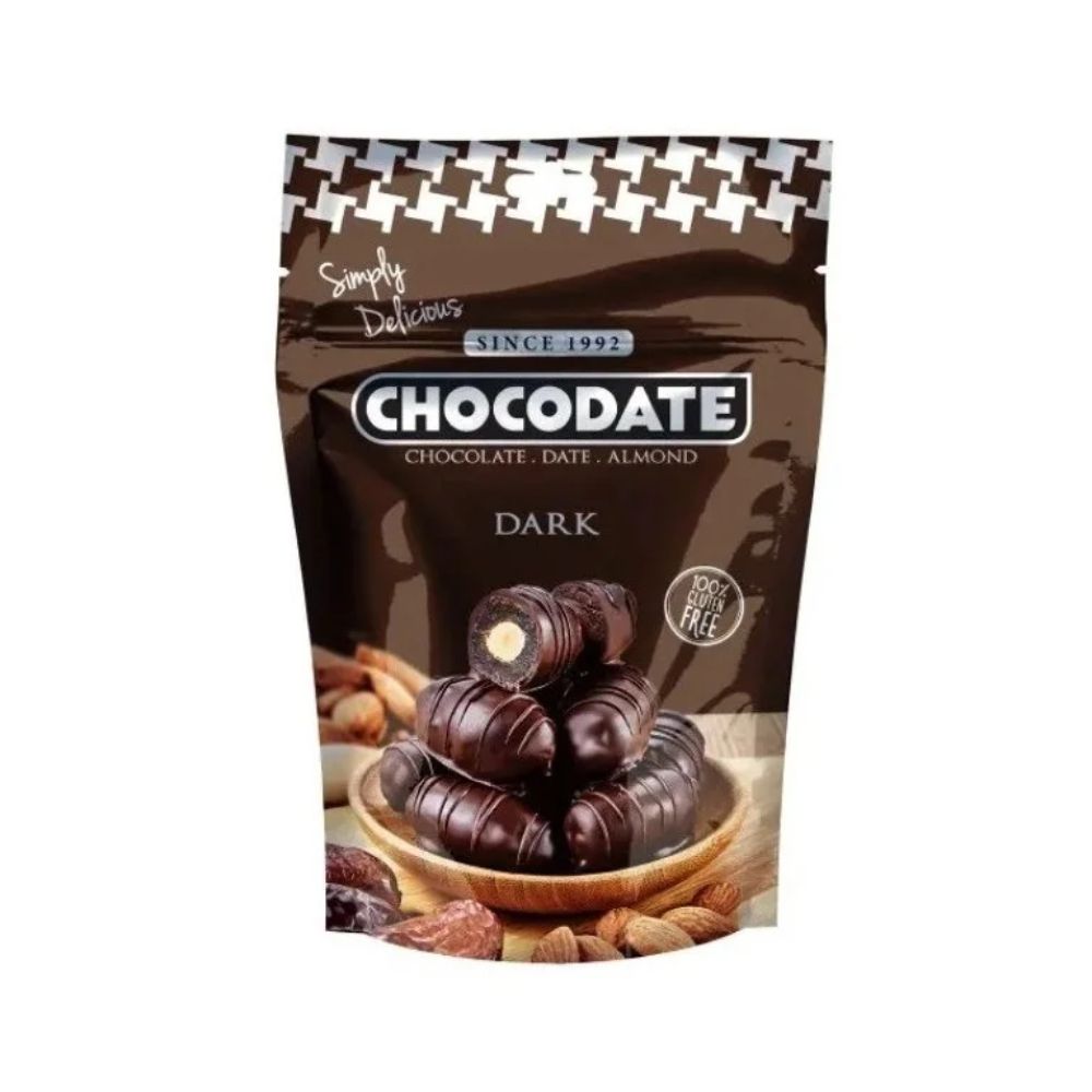 Chocodate 90g Dark Chocolate Covered Dates with Almond