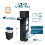Ciano Aqua 30 Black Aquarium - 32Litres - Old Railway Line Garden Centre