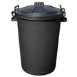 Clipper Waste Bin Drum with Clips 85L - Old Railway Line Garden Centre
