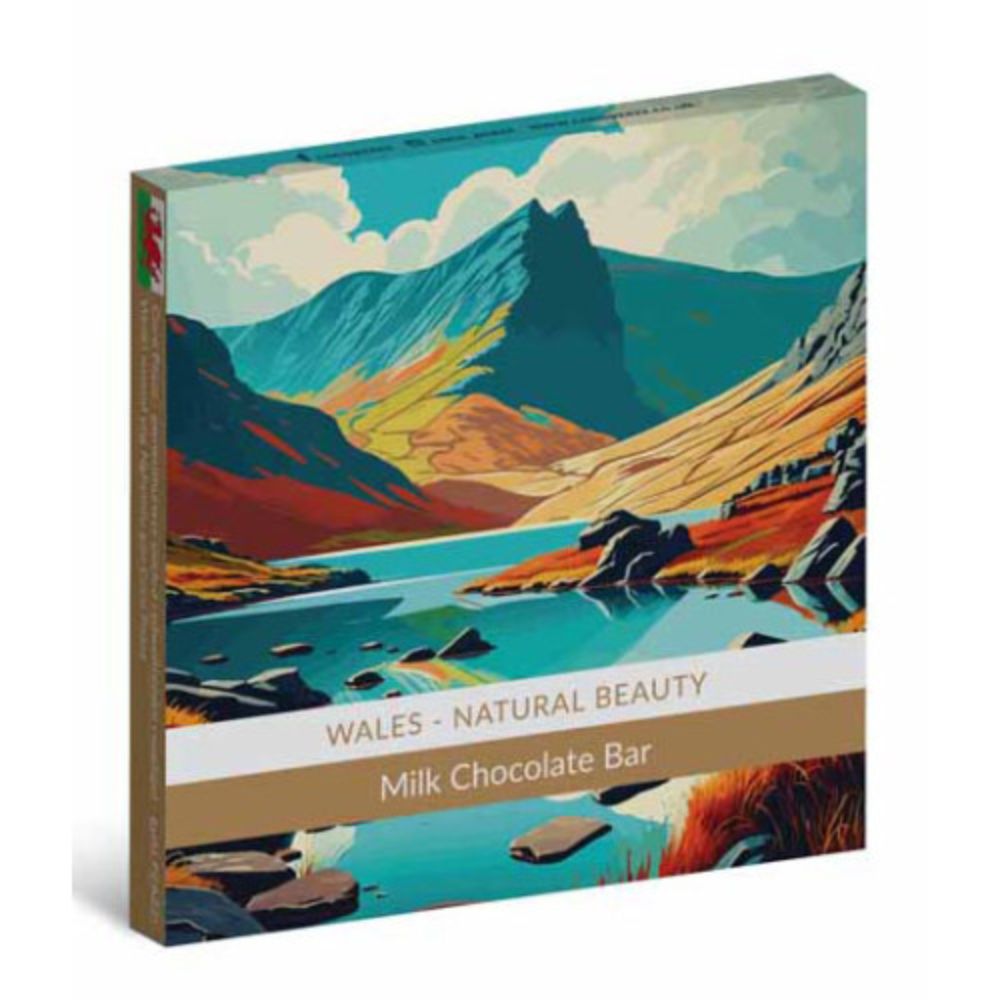 Coco Pzazz 80g Wales Milk Chocolate Bar