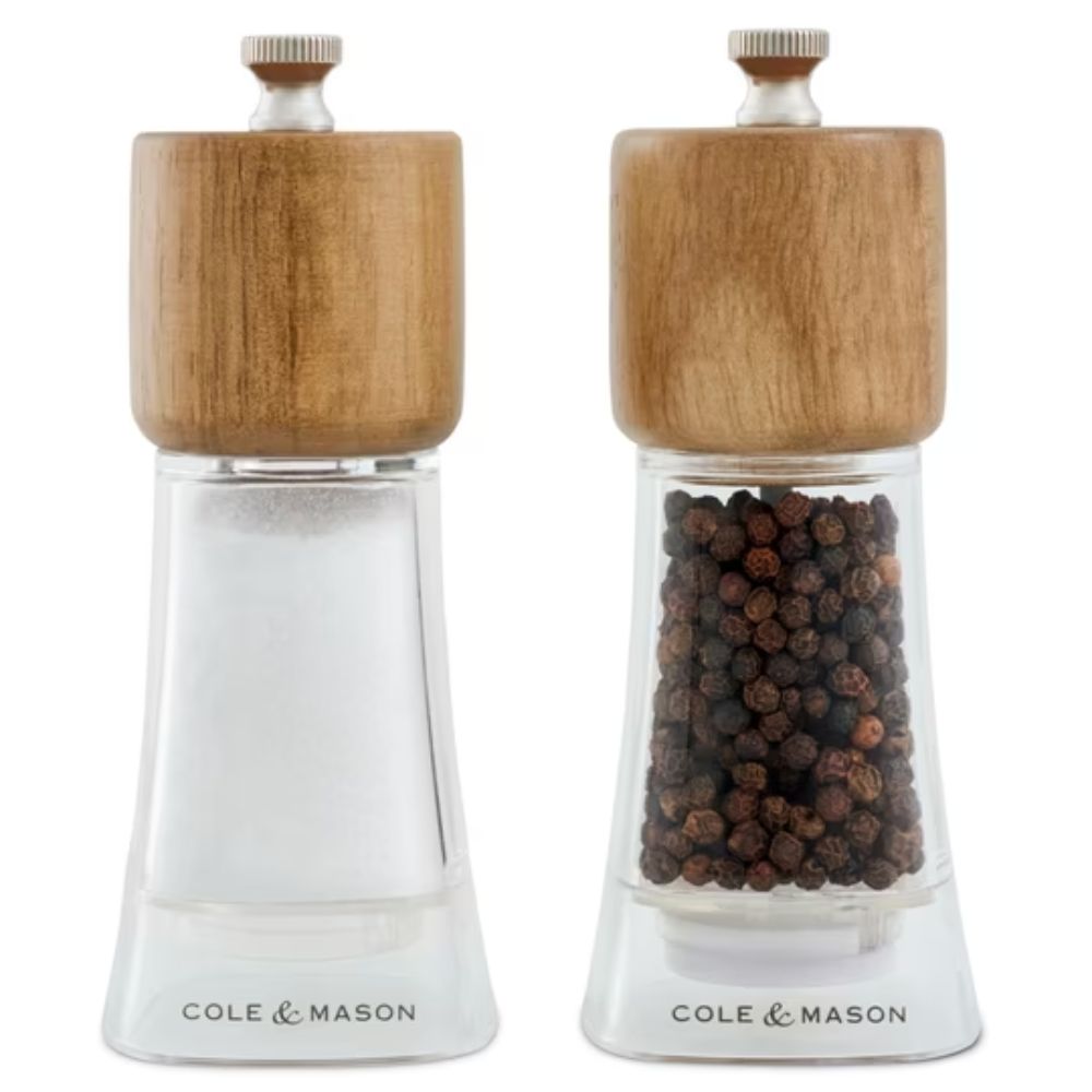 Cole & Mason Woodbury Salt & Pepper Mill Set - Old Railway Line Garden Centre
