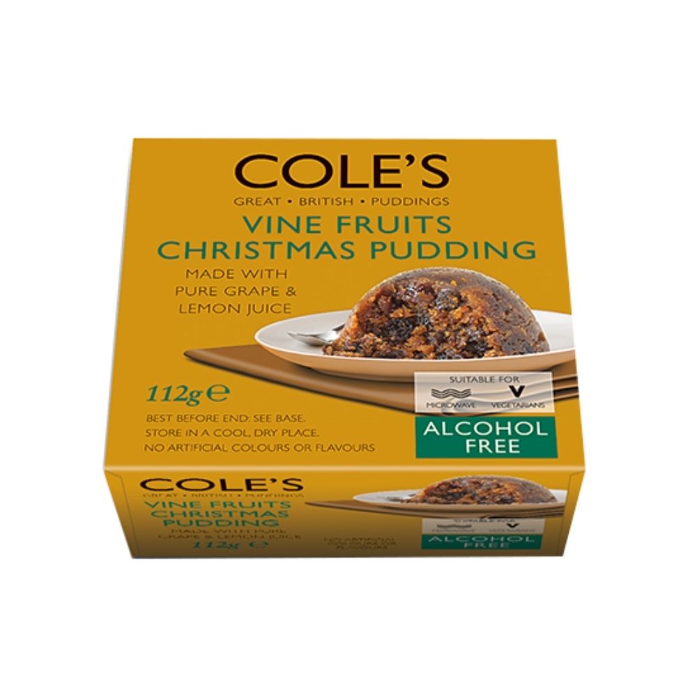 Coles 112g Vine Fruits Christmas Pudding