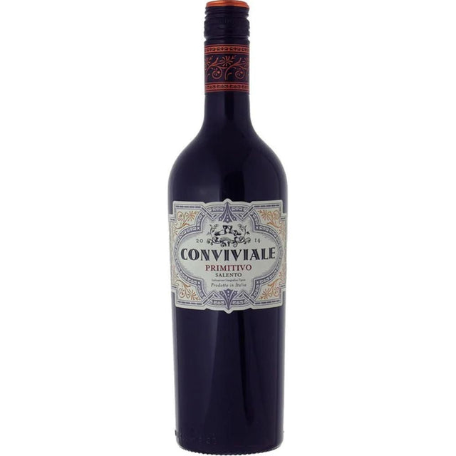 Conviviale Primitivo Salento Red Wine - Old Railway Line Garden Centre