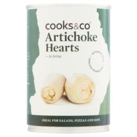 Cooks & Co. 390g Artichoke Hearts in Brine - Old Railway Line Garden Centre