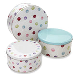 Cooksmart Spotty Dotty Round Cake Tins (Set of 3)