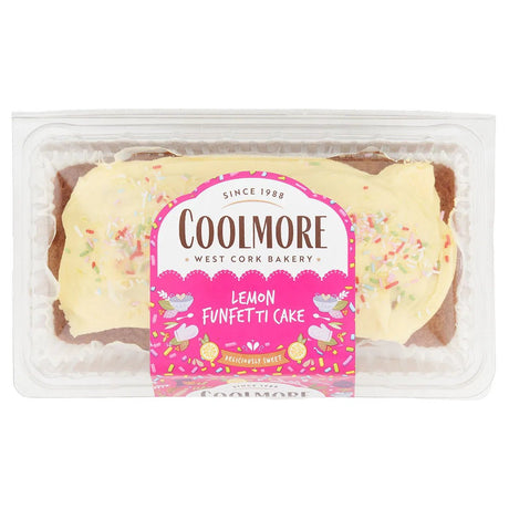 Coolmore 380g Lemon Funfetti Cake - Old Railway Line Garden Centre