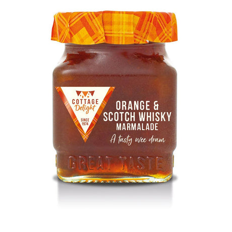Cottage Delight 113g Orange & Scotch Whisky Thick Cut Marmalade - Old Railway Line Garden Centre