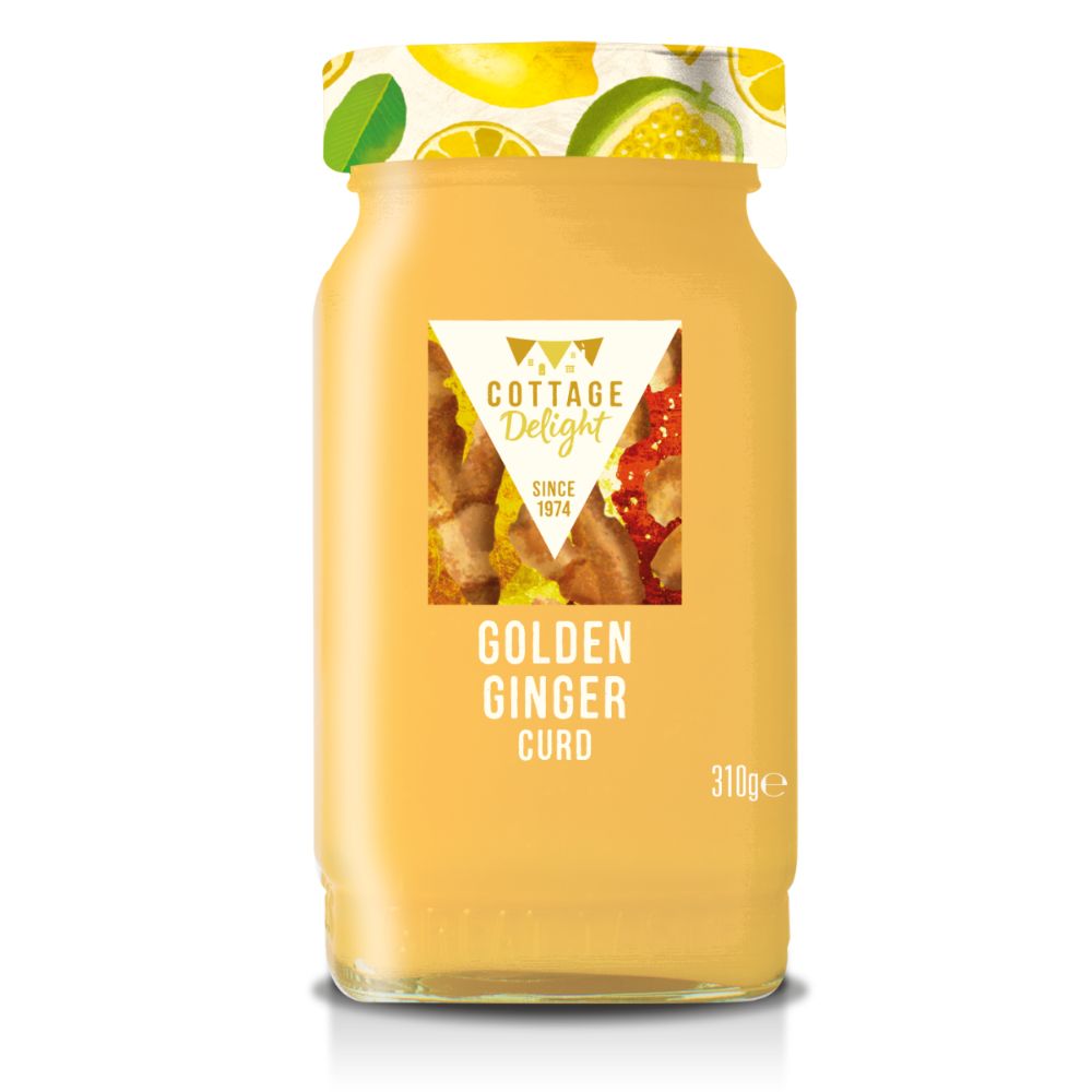 Cottage Delight 305g Golden Ginger Curd
