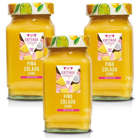 Cottage Delight 310g Pina Colada Curd - Old Railway Line Garden Centre