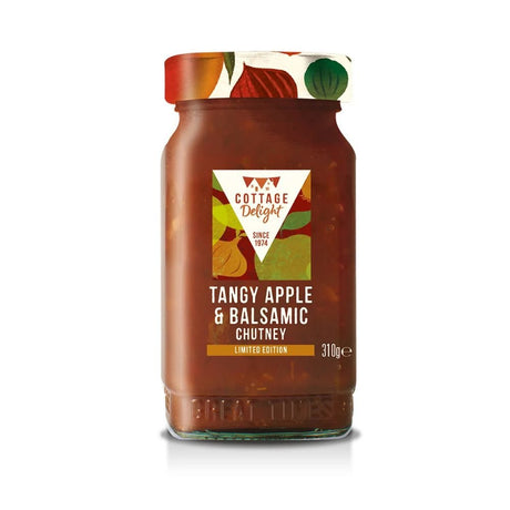 Cottage Delight 310g Tangy Apple & Balsamic Chutney - Old Railway Line Garden Centre