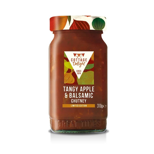 Cottage Delight 310g Tangy Apple & Balsamic Chutney - Old Railway Line Garden Centre