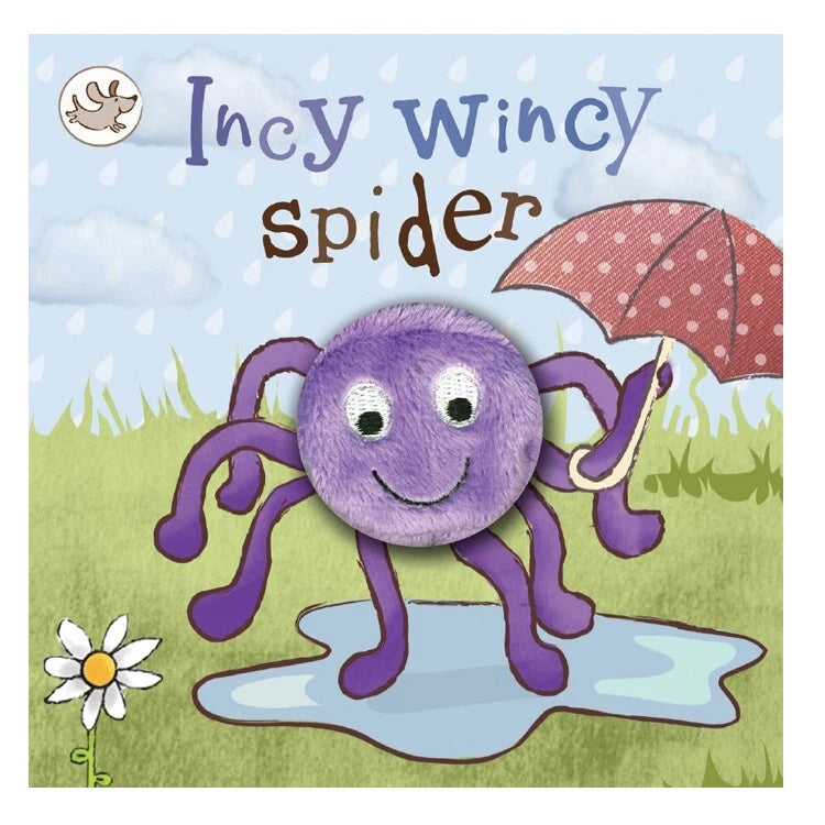 Cottage Door Press Incy Wincy Spider Finger Puppet Rhyme Board Book