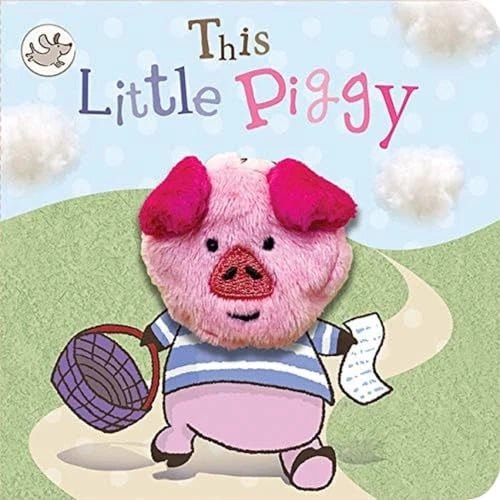 Cottage Door Press This Little Piggy Finger Puppet Rhyme Board Book - Old Railway Line Garden Centre