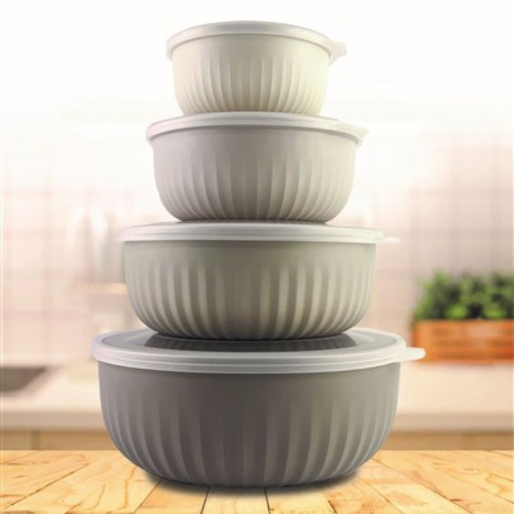 Creative Products Bowl Set with Lids (Set of 4)