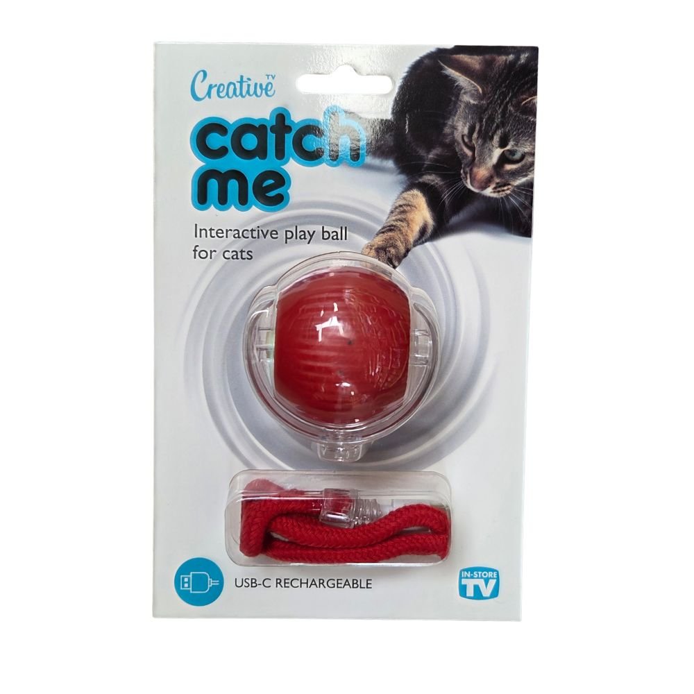 Creative Products Catch Me Cat Ball - Old Railway Line Garden Centre