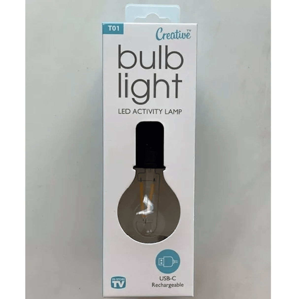 Creative Products Rechargeable Portable LED Bulb Light - Old Railway Line Garden Centre
